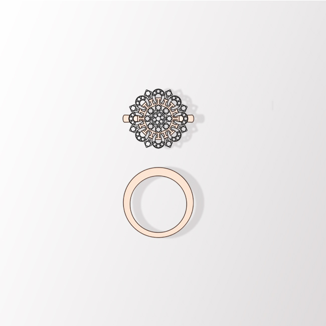 Pendant Earring Ring Set 56 - Image 4