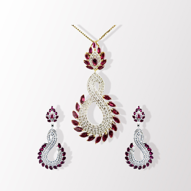 Pendant Earring Set 106