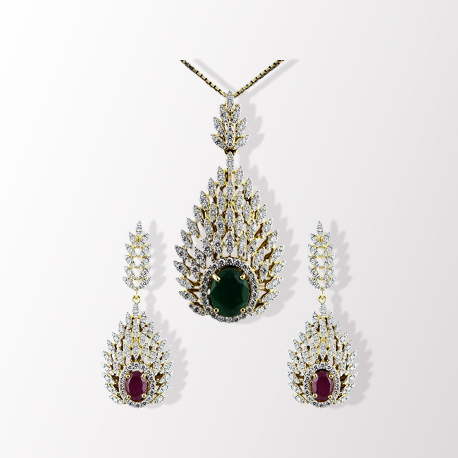 Pendant Earring Set 109