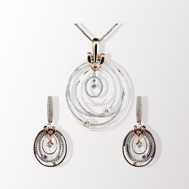 Pendant Earring Set 112