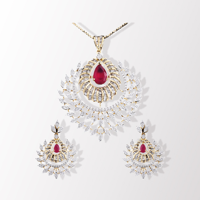 Pendant Earring Set 120