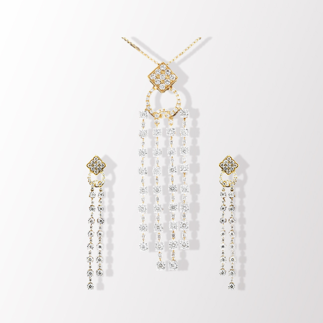Pendant Earring Set 122