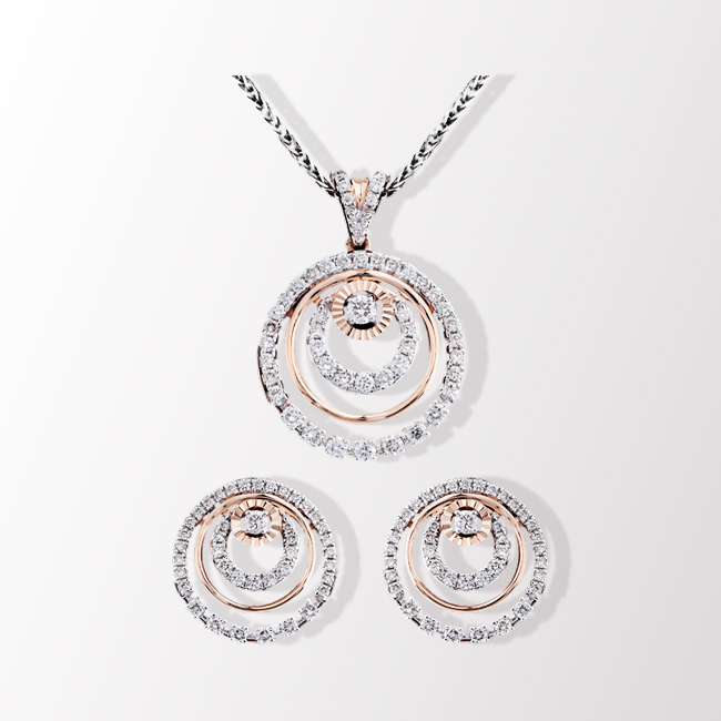 Pendant Earring Set 123