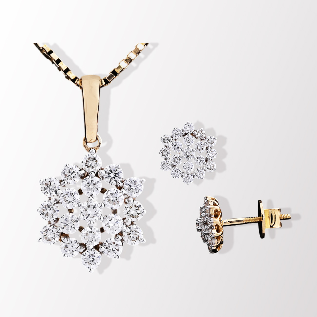 Pendant Earring Set 129
