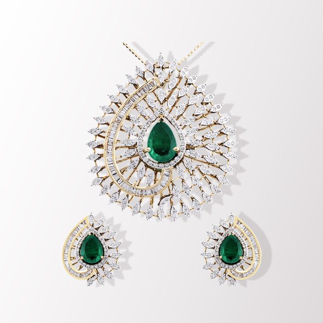 Pendant Earring Set 130