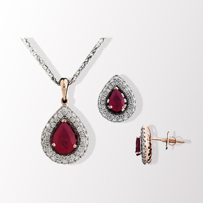 Pendant Earring Set 131
