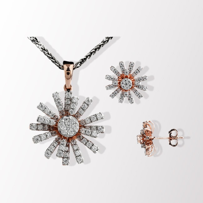 Pendant Earring Set 134