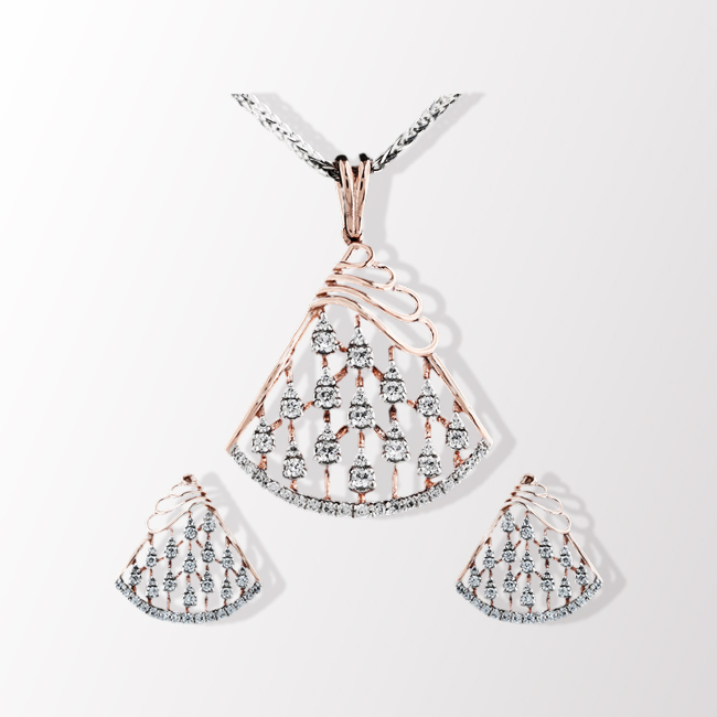 Pendant Earring Set 136