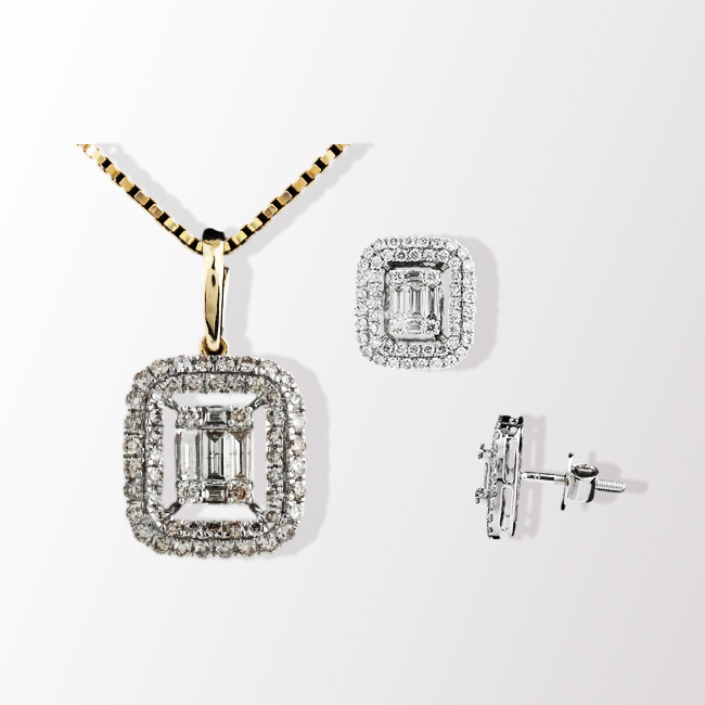 Pendant Earring Set 137