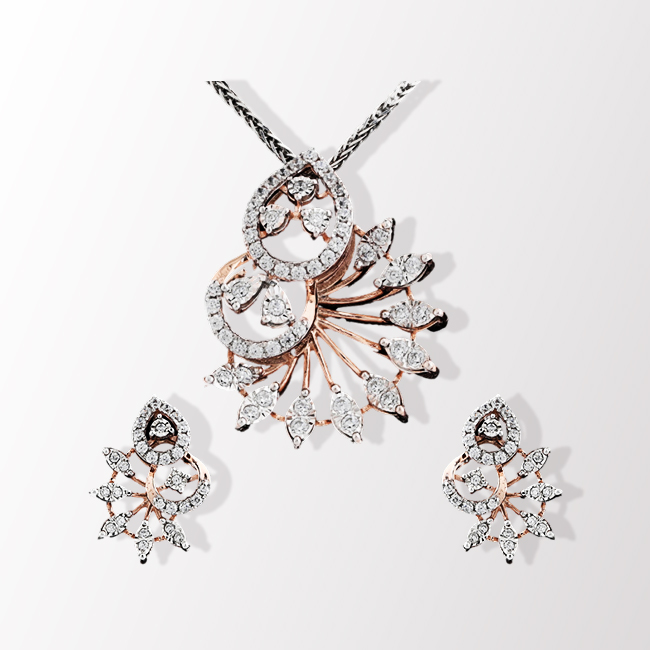 Pendant Earring Set 154