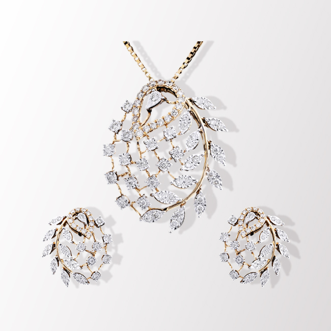 Pendant Earring Set 156