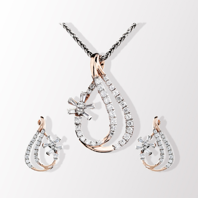 Pendant Earring Set 158
