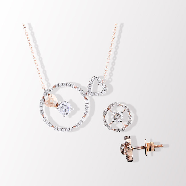 Pendant Earring Set 161
