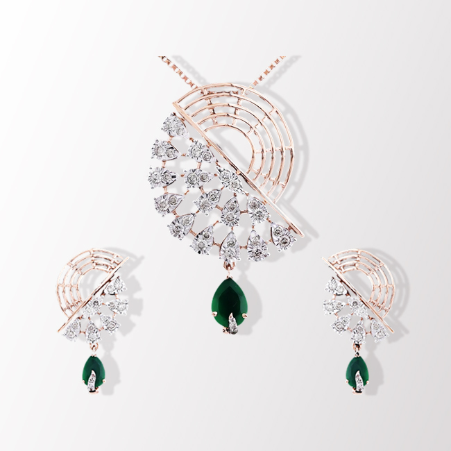 Pendant Earring Set 164