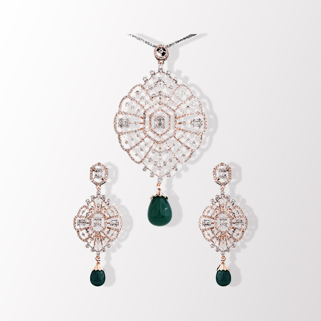 Pendant Earring Set 19
