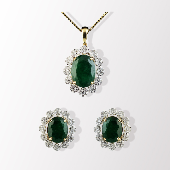 Pendant Earring Set 4