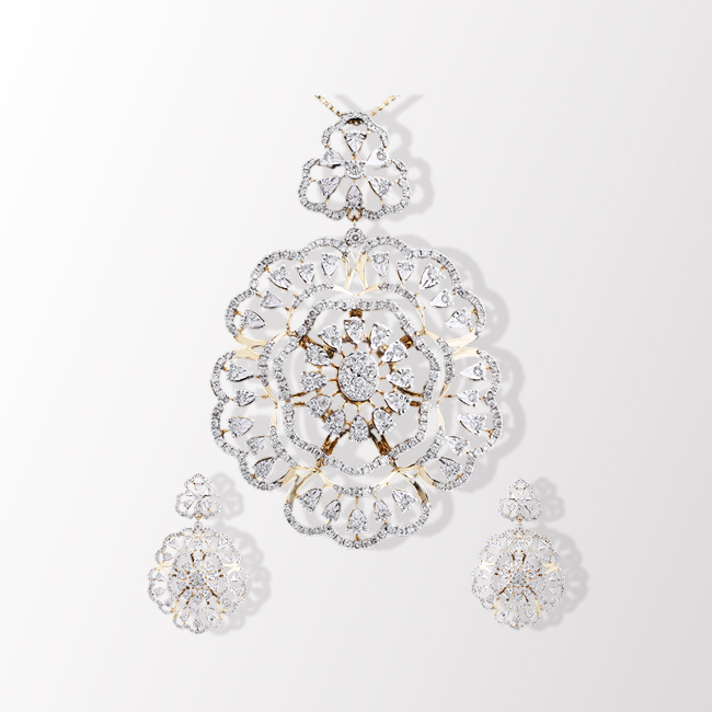 Pendant Earring Set 55