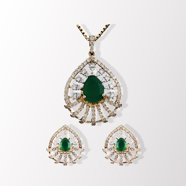 Pendant Earring Set 71