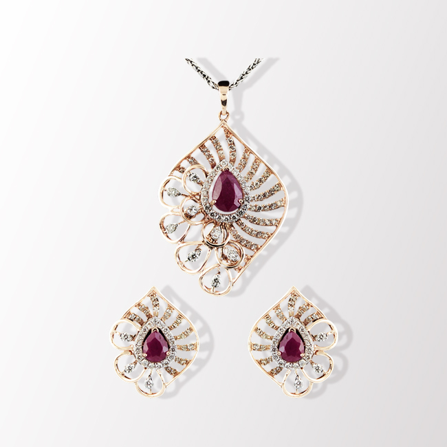 Pendant Earring Set 72