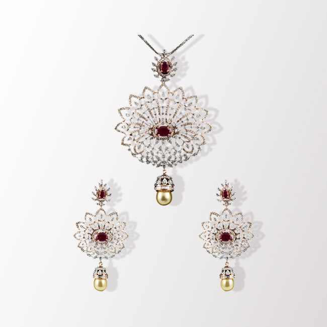 Pendant Earring Set 9